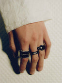 prestashop:1:572:24842 | Gold enamel textured ring with crystal