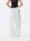 prestashop:1:5720:27885 | White Linen Blend Tailored Trousers
