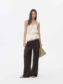 prestashop:1:5726:27853 | Ivory Jacquard Camisole Top