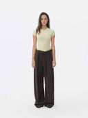 prestashop:1:5727:27848 | Ebony Wool Blend Tailored Trousers