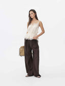prestashop:1:5727:27849 | Ebony Wool Blend Tailored Trousers
