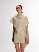prestashop:1:5729:27834 | Polka Dot Dress with Detachable Cape