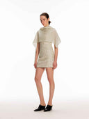 prestashop:1:5729:27837 | Polka Dot Dress with Detachable Cape