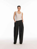 prestashop:1:5730:27827 | Grey Stripe Tailored Trousers