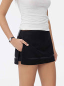 prestashop:1:5731:27930 | Wool Blend Convertible Tailored Skort
