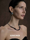 prestashop:1:5734:27957 | Black Ancient Echo Twisted Mirror Earrings