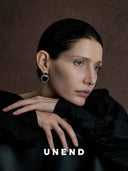 prestashop:1:5734:27959 | Black Ancient Echo Twisted Mirror Earrings