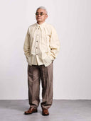 prestashop:1:5740:28154 | White Deconstructed Panel Shirt