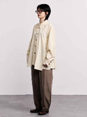 prestashop:1:5740:28155 | White Deconstructed Panel Shirt