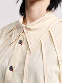prestashop:1:5740:28157 | White Deconstructed Panel Shirt