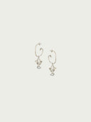 prestashop:1:5745:28061 | Silver Horn Bell Triple Drop Earrings