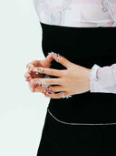 prestashop:1:5762:28211 | Silver Branch and Bloom Knuckle Ring