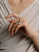 prestashop:1:5766:28199 | Silver Interwoven Ring