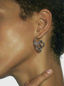 prestashop:1:5768:28090 | Silver Ribbon Wing Earrings