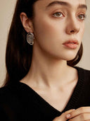 prestashop:1:5772:28079 | Silver Large Moon Embrace Earrings
