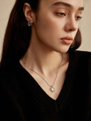 prestashop:1:5773:28077 | Silver Small Moon Embrace Earrings