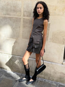 prestashop:1:5777:28259 | Dark Grey Quiet Rustle Top