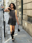 prestashop:1:5777:28262 | Dark Grey Quiet Rustle Top