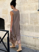 prestashop:1:5780:28271 | Warm Amber Wispy Mist Dress