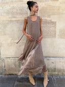prestashop:1:5780:28273 | Warm Amber Wispy Mist Dress