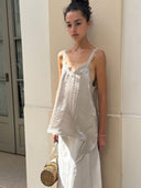 prestashop:1:5781:28284 | Beige Rice Luminous Haze Top