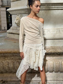 prestashop:1:5784:28306 | White Rice Blooming Dew Skirt