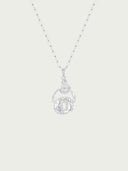 prestashop:1:5800:28383 | Silver Cipher Hand Necklace