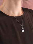 prestashop:1:5800:28384 | Silver Cipher Hand Necklace