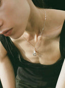 prestashop:1:5800:28385 | Silver Cipher Hand Necklace