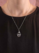 prestashop:1:5800:28386 | Silver Cipher Hand Necklace