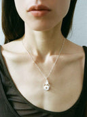 prestashop:1:5800:28390 | Silver Cipher Hand Necklace