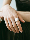 prestashop:1:5804:28348 | Silver Arc Cross Ring