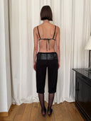 prestashop:1:5831:28724 | Ink Black Hot Waist Capri Pants