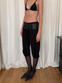 prestashop:1:5831:28748 | Ink Black Hot Waist Capri Pants