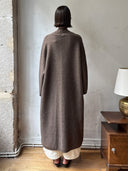 prestashop:1:5832:28770 | Greyish Camel Gilded Grace Long Coat
