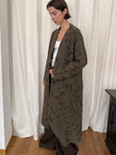 prestashop:1:5834:28697 | Vanished Green Regal Charm Long Coat