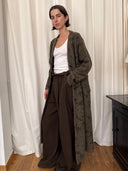 prestashop:1:5834:28700 | Vanished Green Regal Charm Long Coat