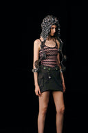 prestashop:1:660:2479 | Gray mini cargo skirt