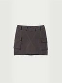 prestashop:1:660:3855 | Gray mini cargo skirt
