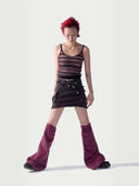 prestashop:1:660:3856 | Gray mini cargo skirt