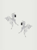 prestashop:1:676:4010 | Liquefied butterflies earrings with black zircon