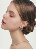 prestashop:1:676:4012 | Liquefied butterflies earrings with black zircon