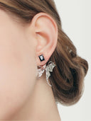 prestashop:1:676:4013 | Liquefied butterflies earrings with black zircon