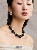 prestashop:1:776:3225 | Small ebony tree hollow earrings