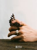 prestashop:1:787:3302 | Silver Cluster of Seeds Ring