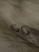 prestashop:1:997:18300 | Black silver hook earrings