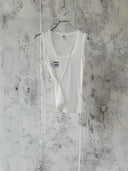 White CL Tank Top